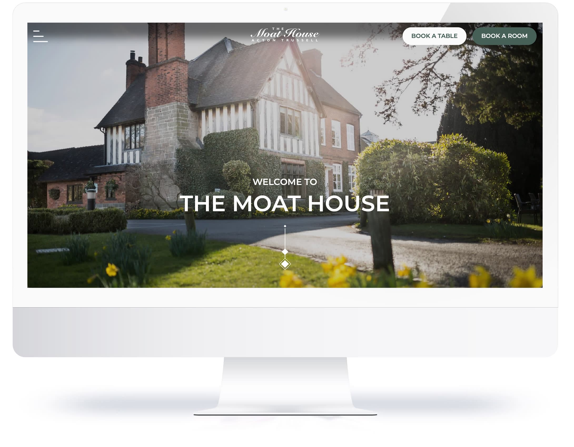 The Moat House website