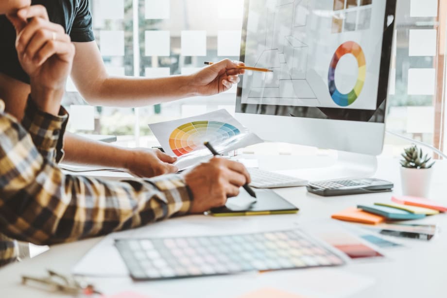 Creative hospitality web design