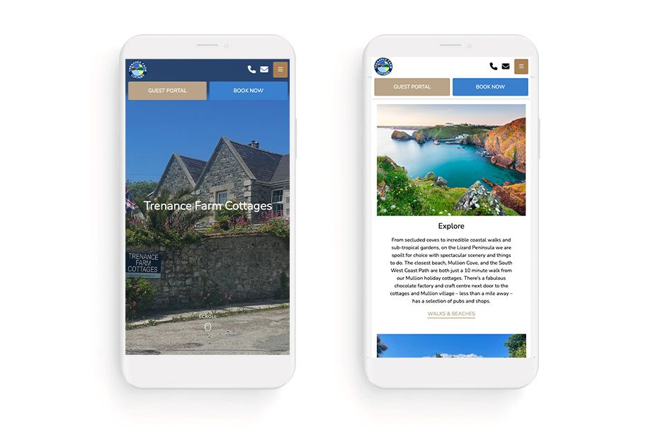 Trenance Farm Cottages Mobile
