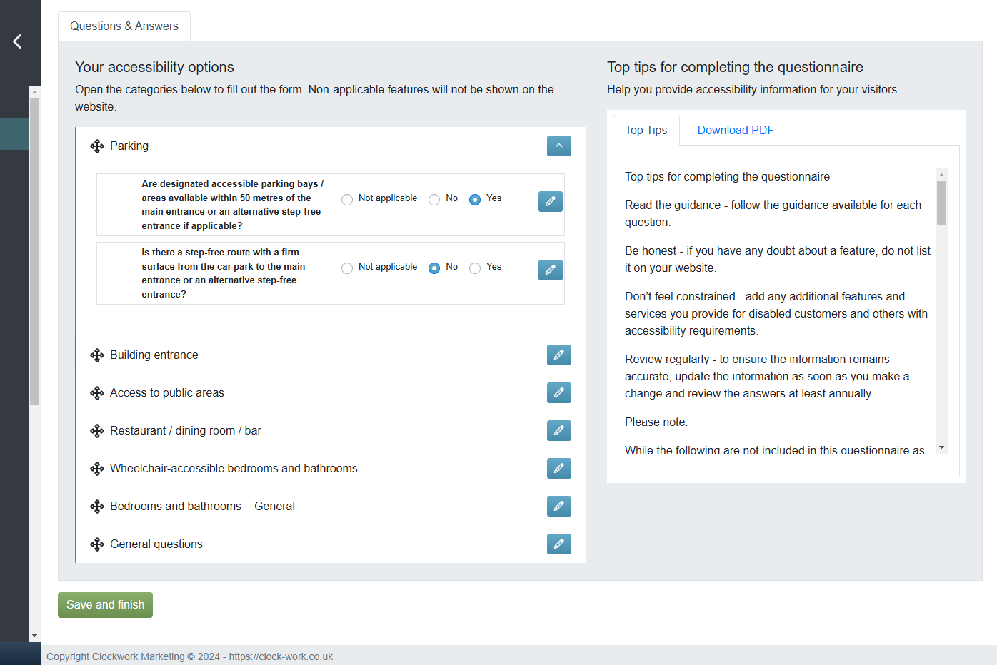 Key Accessibility Features - CMS