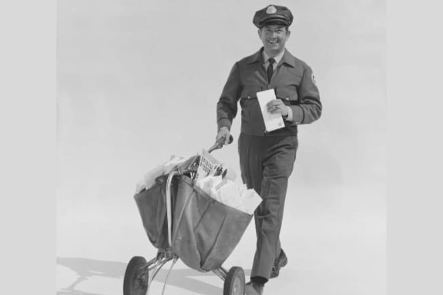 Old Fashioned Postman