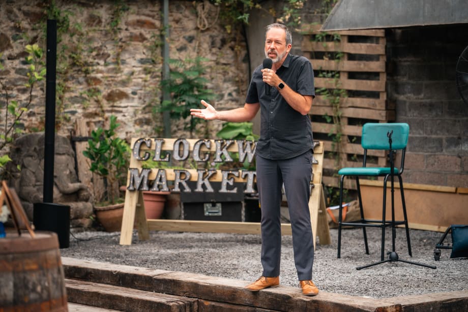 Will Higham at Clockwork Marketing Event