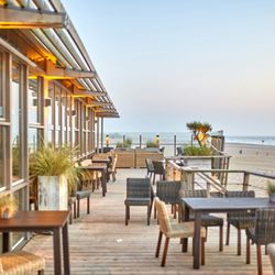 Beachside restaurant