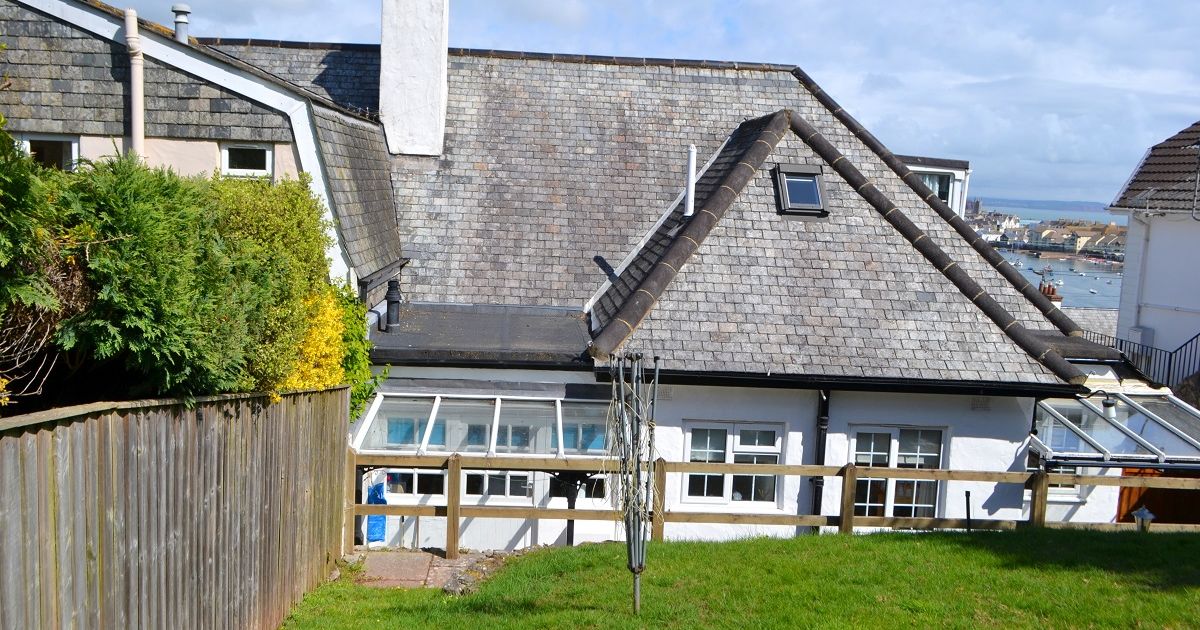 Lighthouse Cottage view from garden