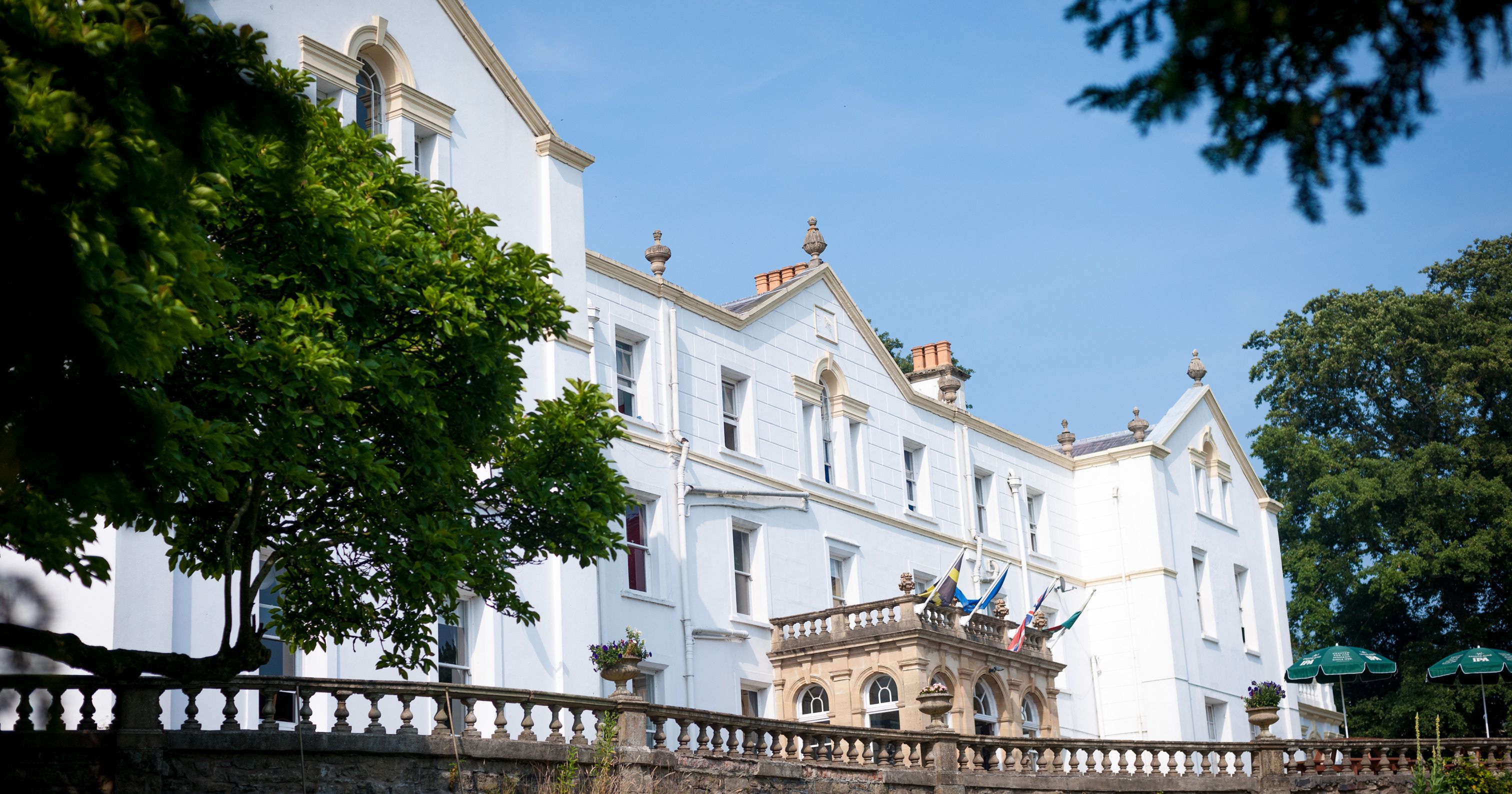 Court Colman Manor in Bridgend, United Kingdom