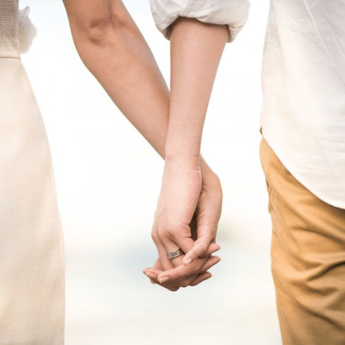 Couple Holding Hands