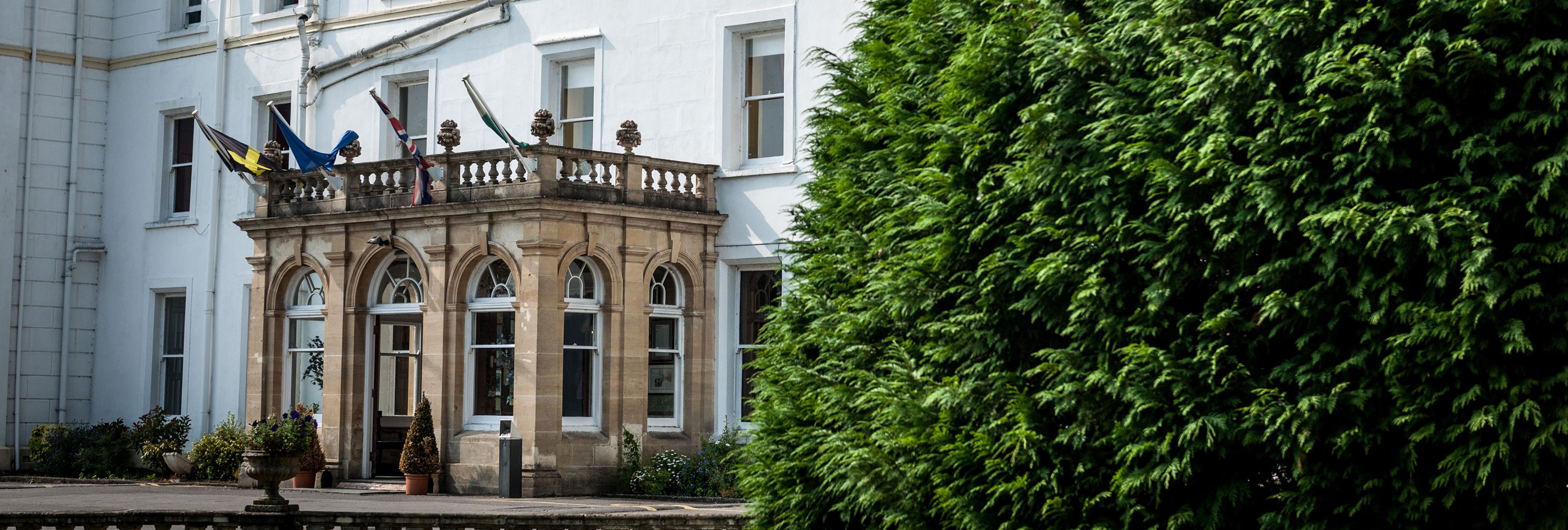 Exterior of Court Colman Manor