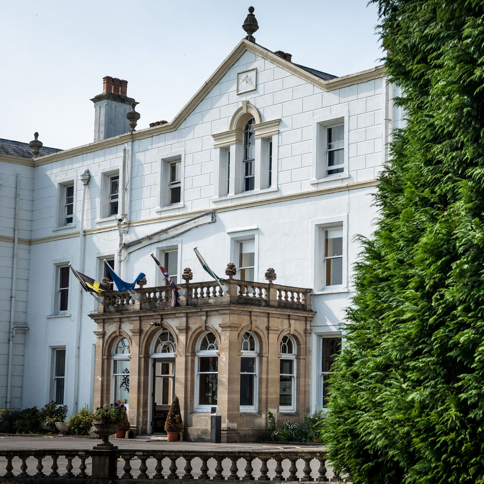 Exterior of Court Colman Manor
