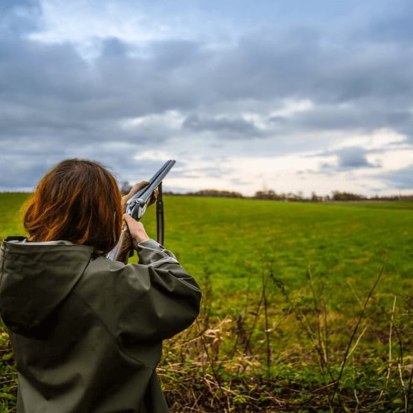 Clay pigeon shooting