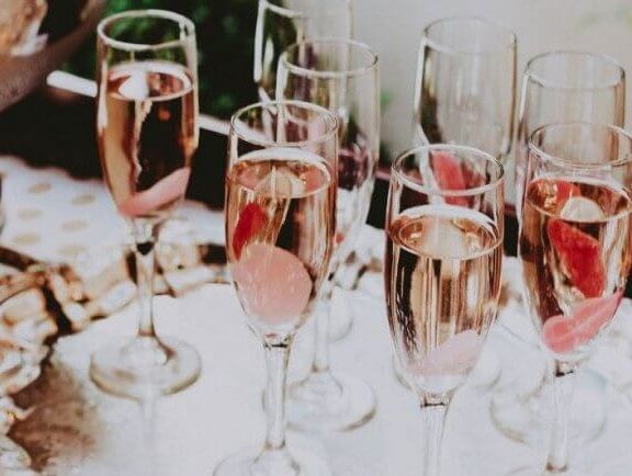 Pink champagne