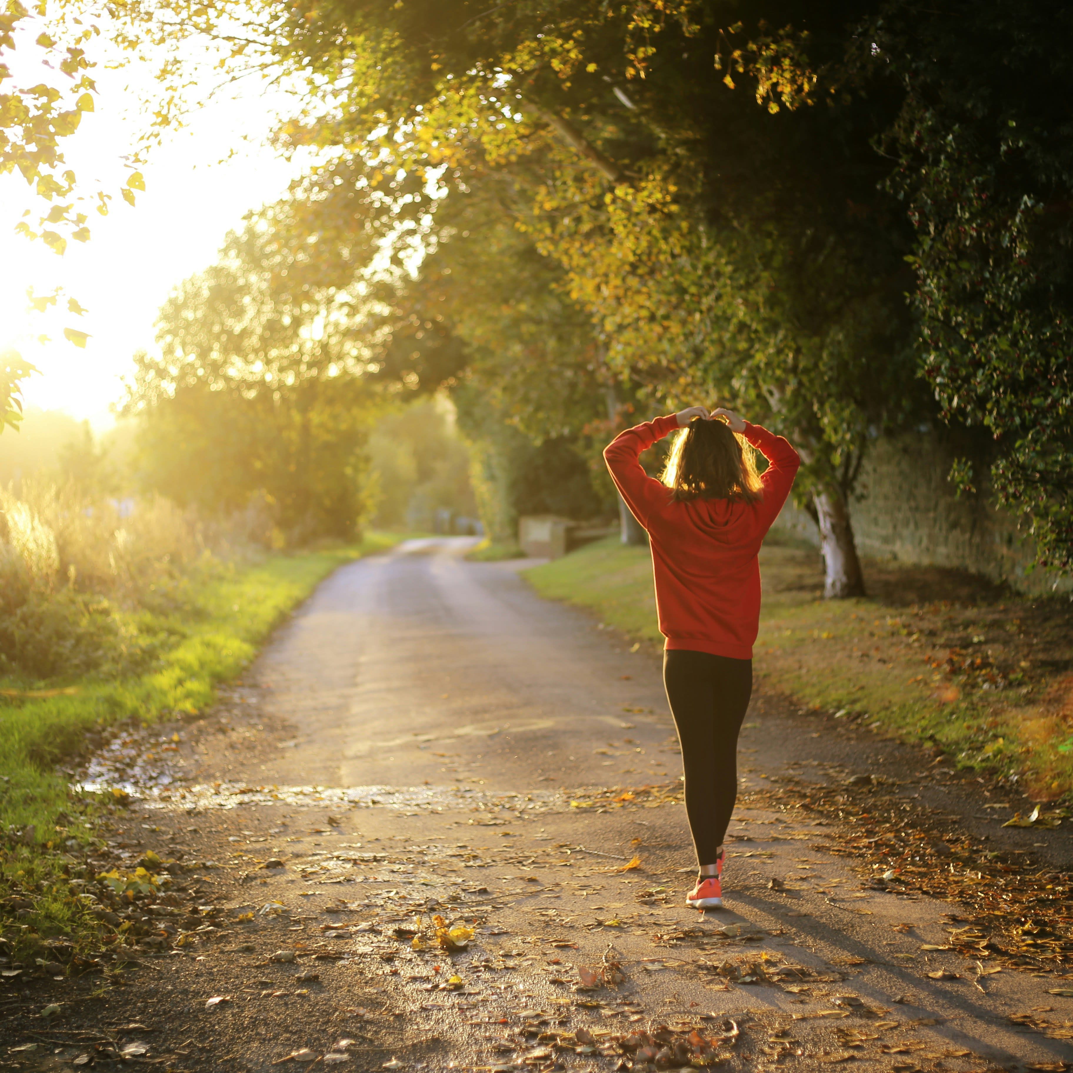 woman walking