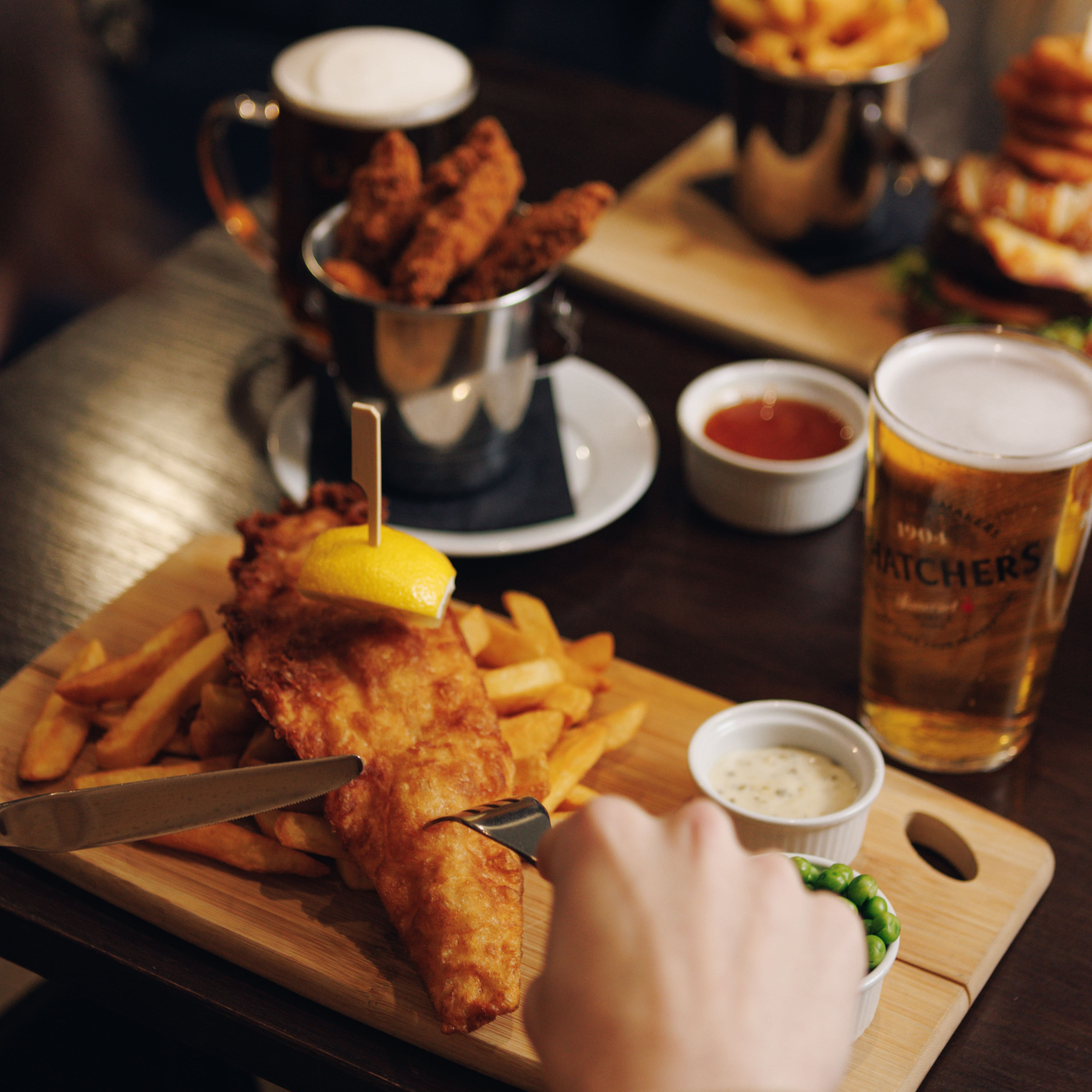 Bar Food Set-Up_Donnington Grove