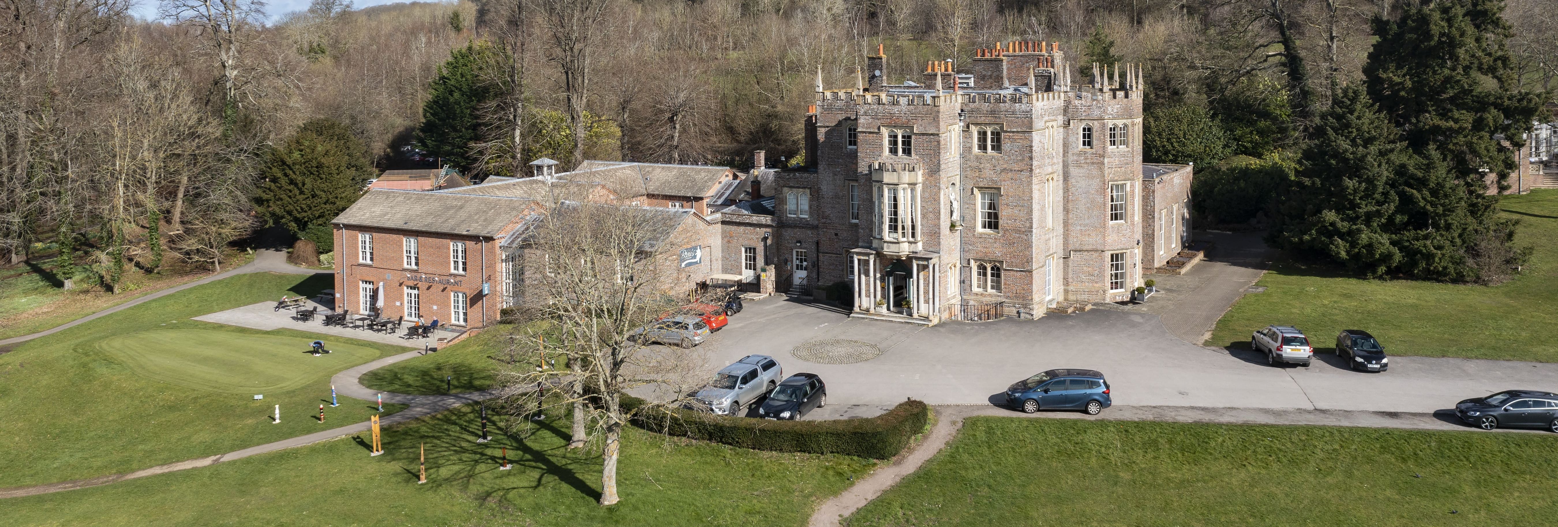 donnington drone exterior