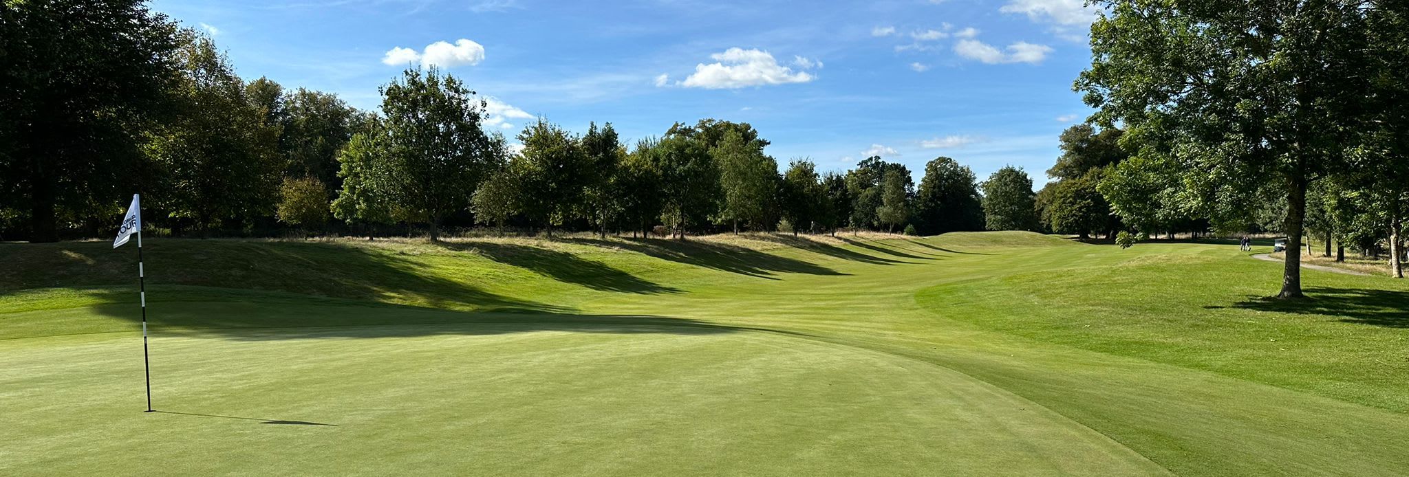 Golf course green