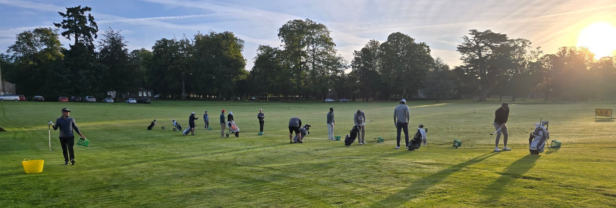 Sunset golf