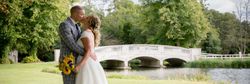 Wedding bridge at Donnington Grove