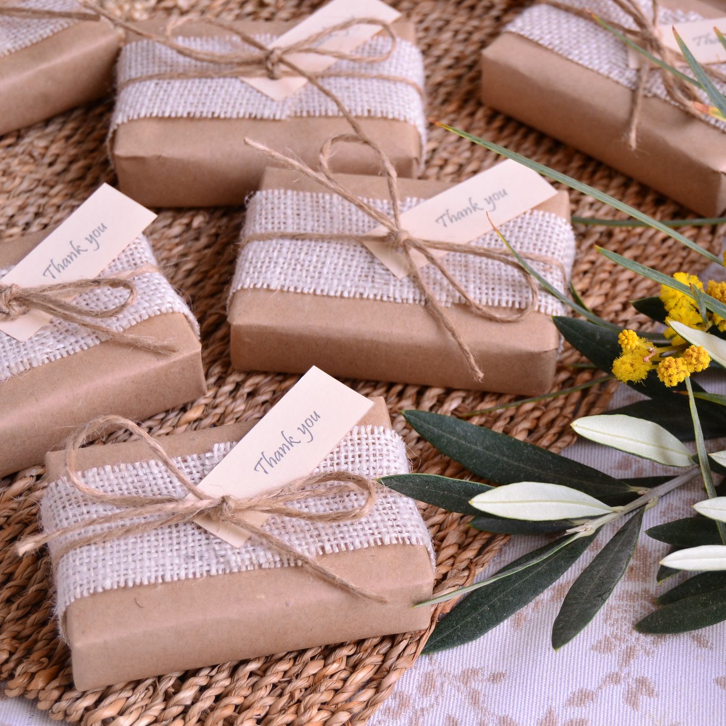 Eco wedding favours