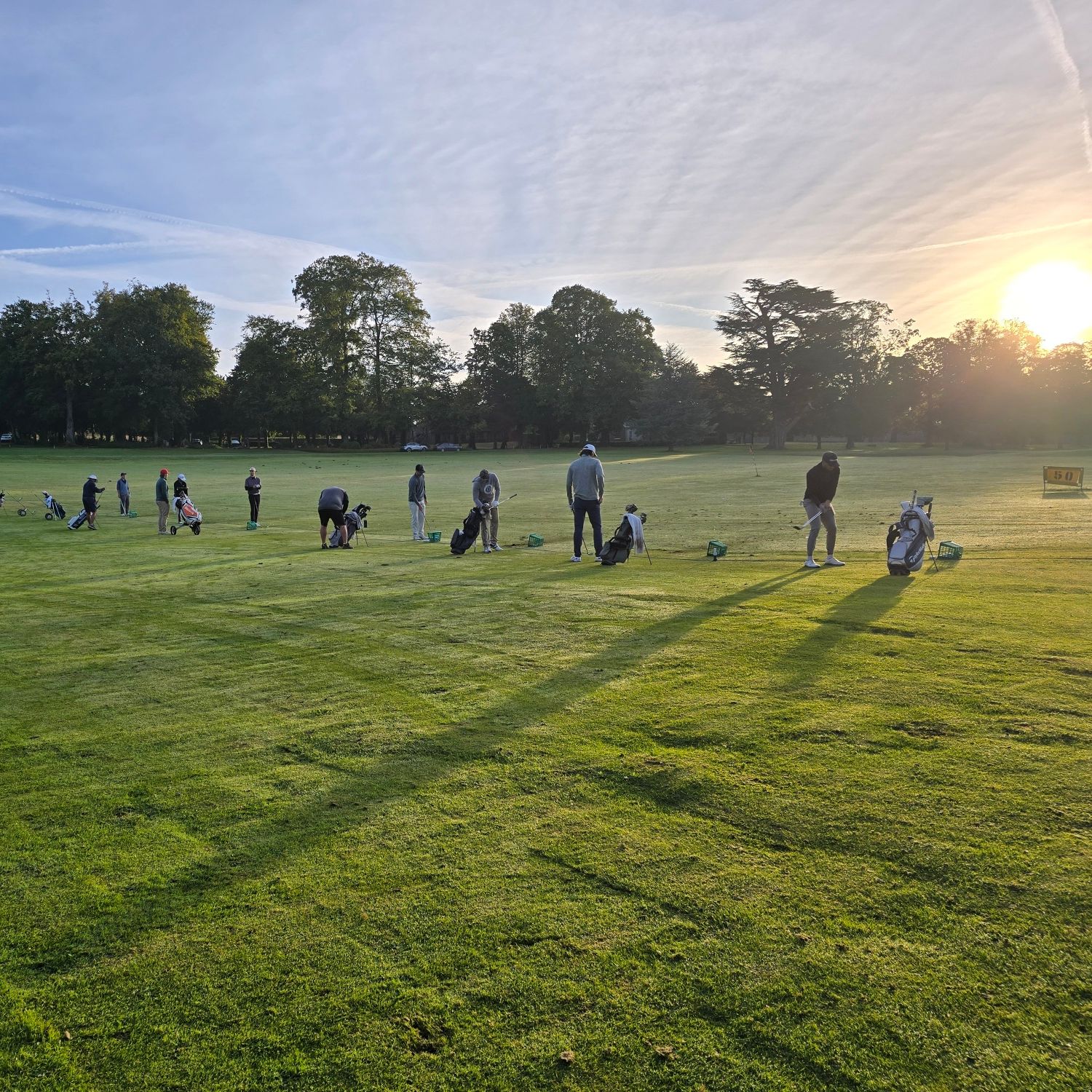 Sunset walkers golf