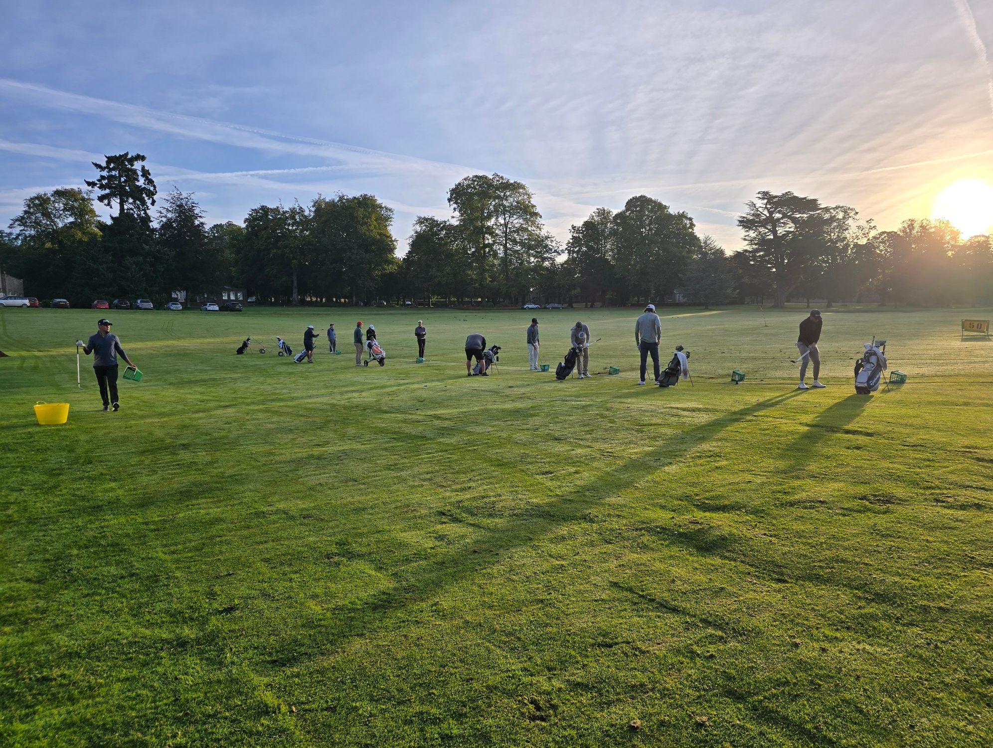 Sunset walkers golf