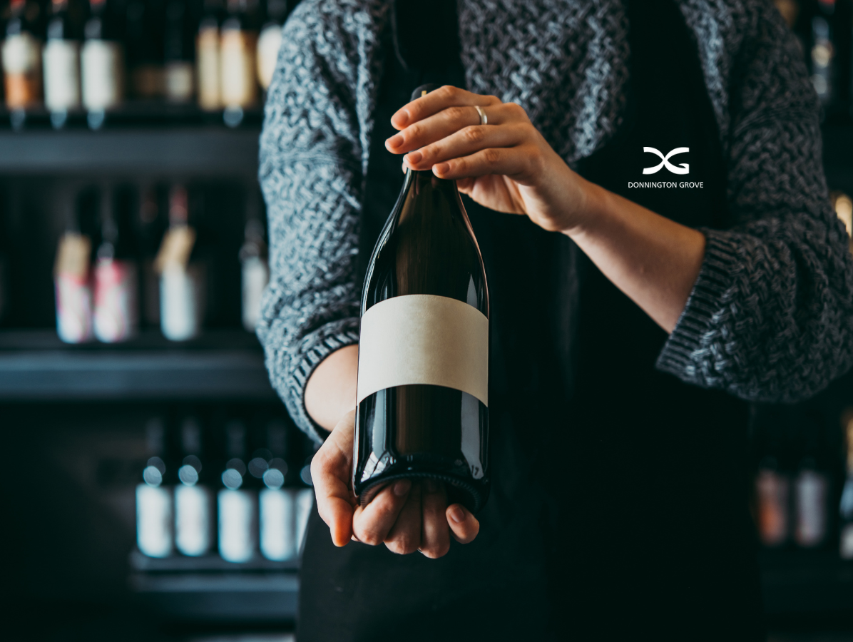 DG wine menu image