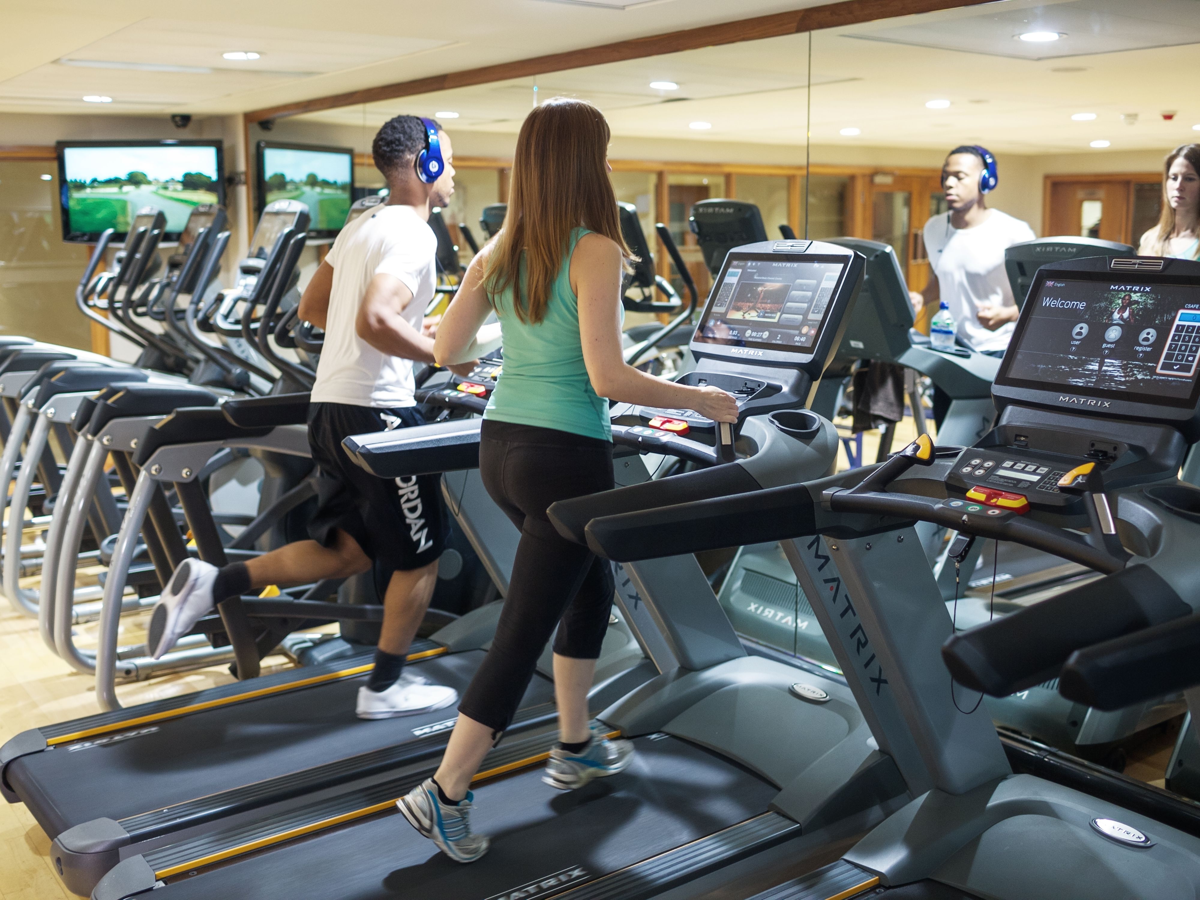 Gym at Donnington Valley Hotel