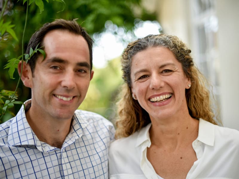 Lyn & Jas close up on veranda copy