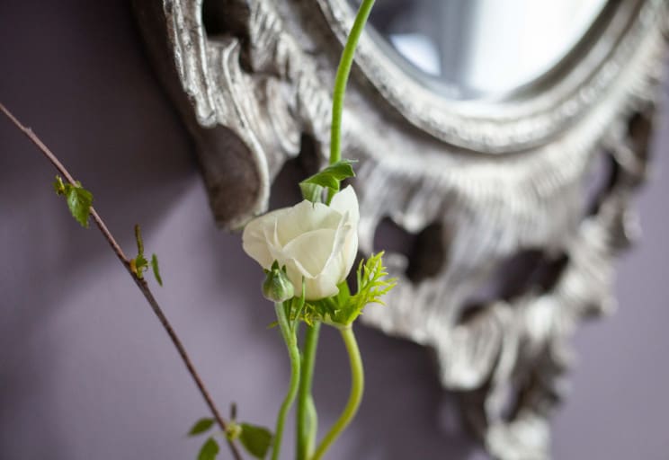 Porthole mirror and flowers detail copy