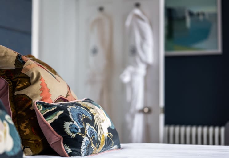 designer fabrics at Dorset House