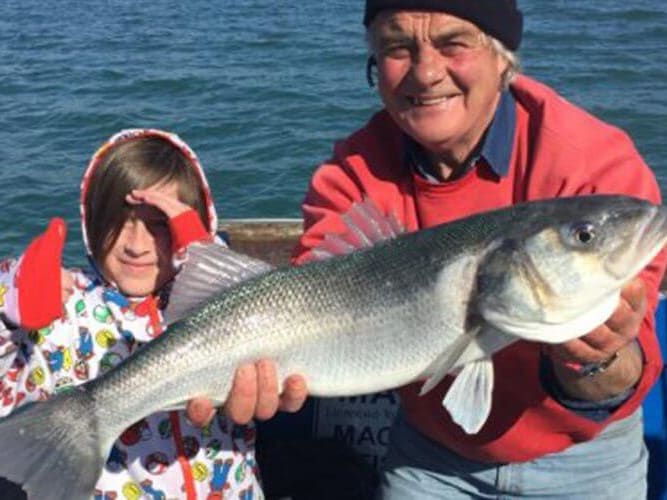 fishing Lyme Regis Harry May