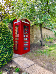 Shilton village library phone box