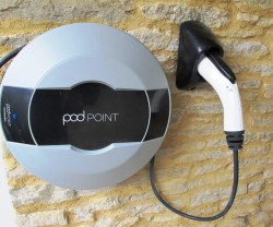 Podpoint charger at The Chestnuts