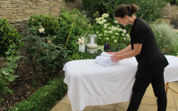 Rachel Rodia in Culls Cottage garden