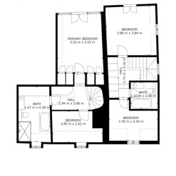 The Chestnuts first floor plan