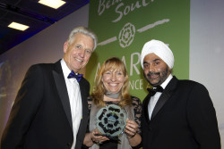 Gold trophy The Beautiful South awards