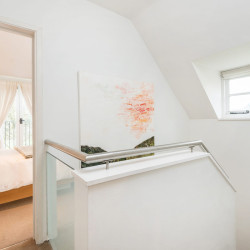 Stairs with hand hold