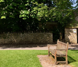 Southrop village bench