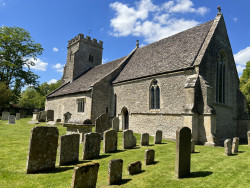 Side view of Holyrood church