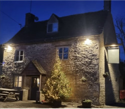 The Rose and Crown at Christmas time