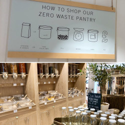 Zero waste pantry Daylesford Farm shop