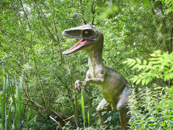 dinosaurs in the jurassic journey at birdland