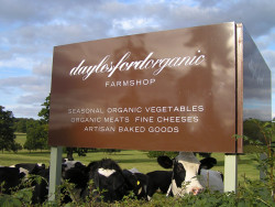 Daylesford farmshop sign