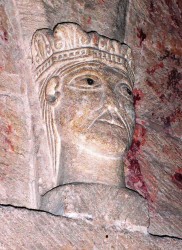 Shilton Church carving