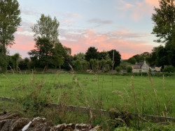 Shilton ford at sunset