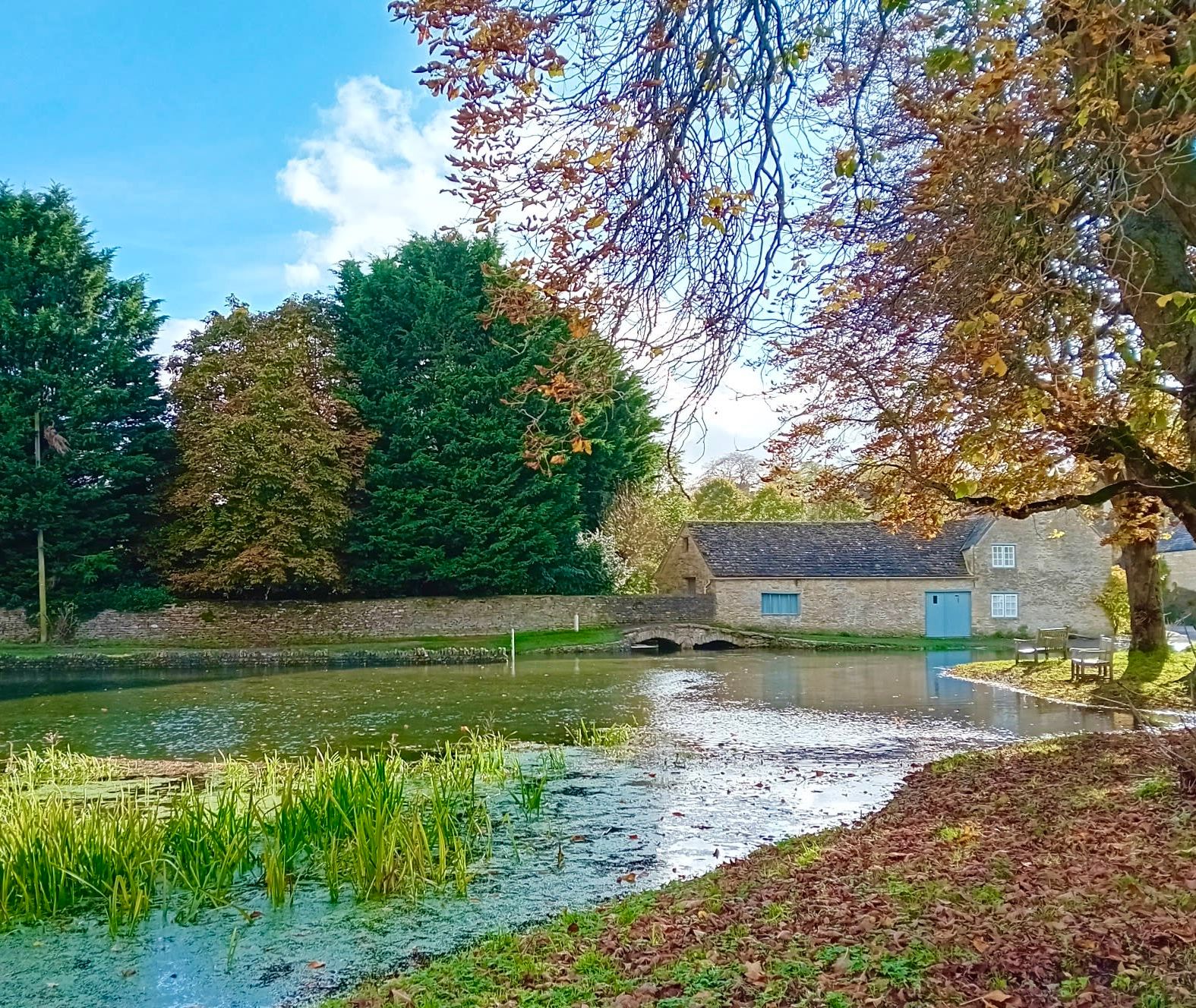 The Shilton ford in Autumn