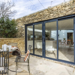 Culls cottage kitchen patio