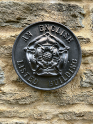 Listed building sign