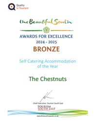 Self catering accommodation of the year award 2024/25