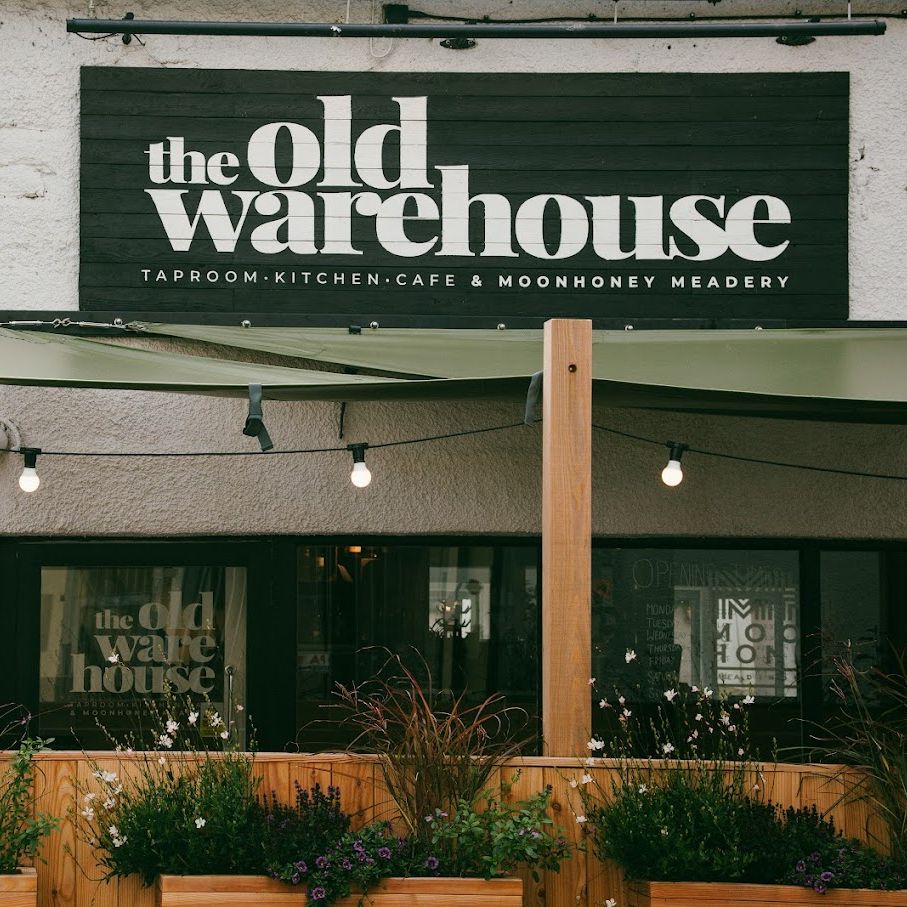 The exterior of