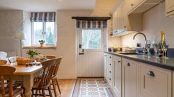 the stables kitchen and dining area