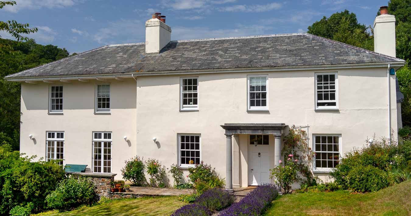 Flear House, a beautiful country farmhouse nestled in the South Hams, Devon.